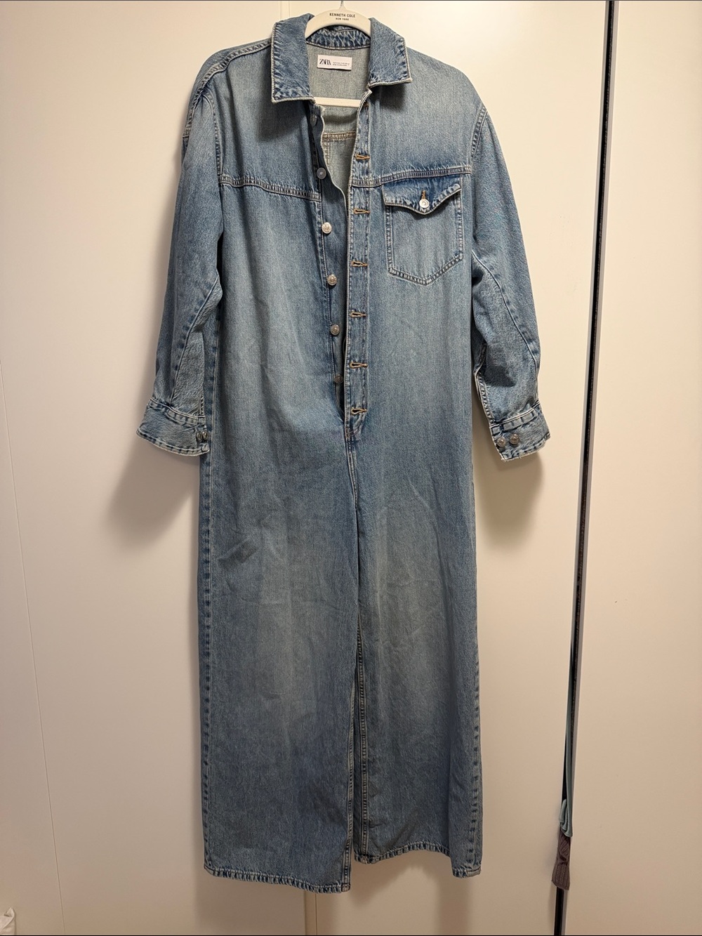 Zara denim jumpsuit